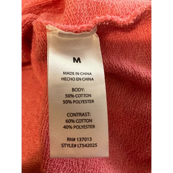 Wildfox Hot Tub Club Graphic Sweatshirt M Oversized Bubblegum Casual Baddie - Picture 7 of 9